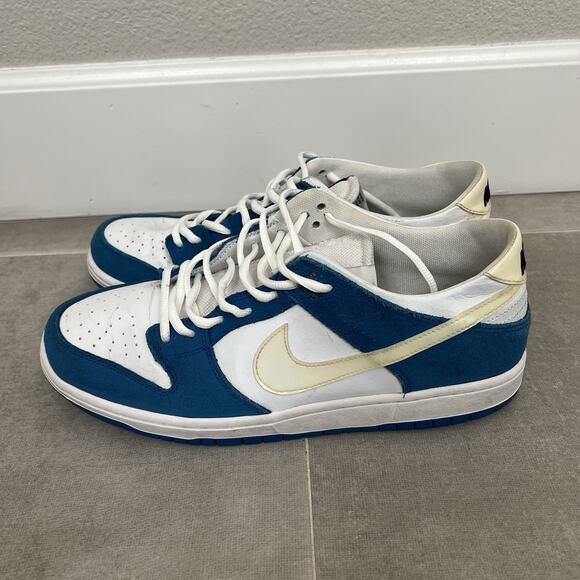Nike SB Dunk Low Mens Size 10.5 Blue Ishod Wair Comfort Shoes 819674-410